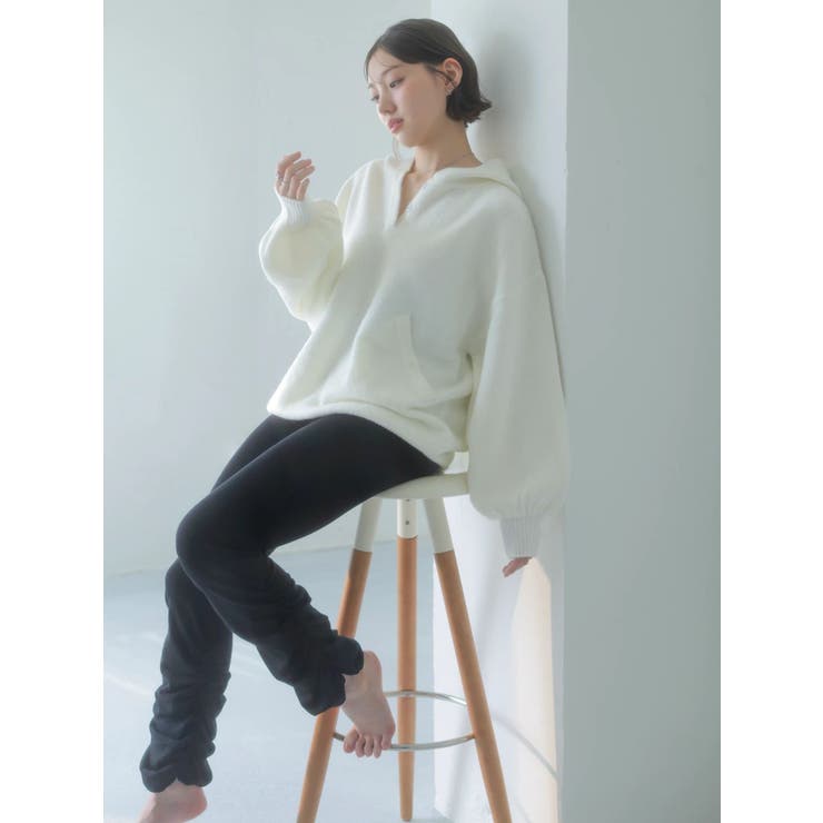 【吉田朱里】温感・セラミド加工くしゅくしゅパンツ | dazzlin | 詳細画像2 