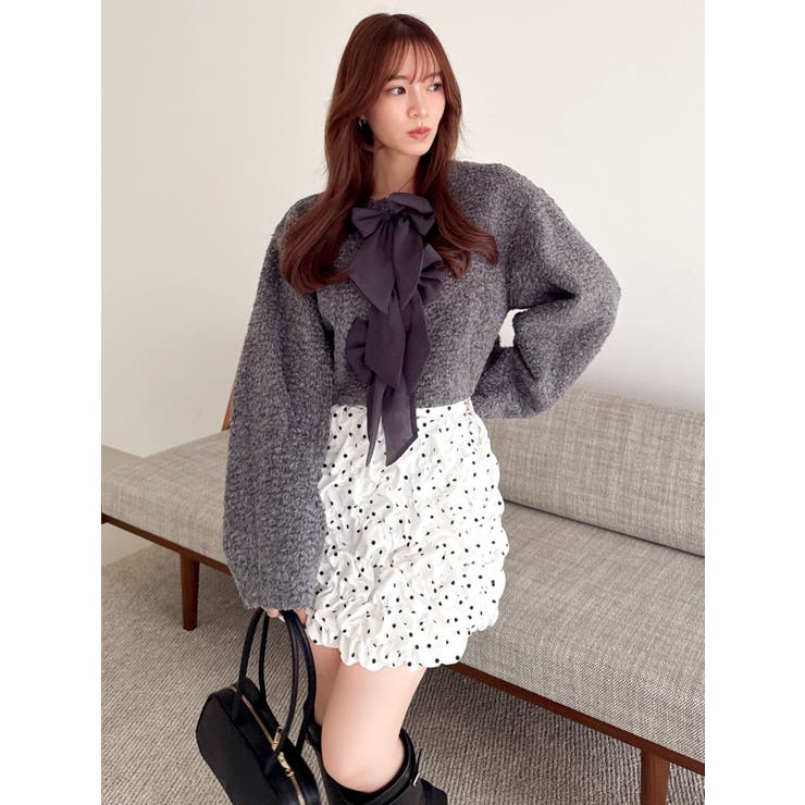 シュリンクミニスカート | dazzlin | 詳細画像17 