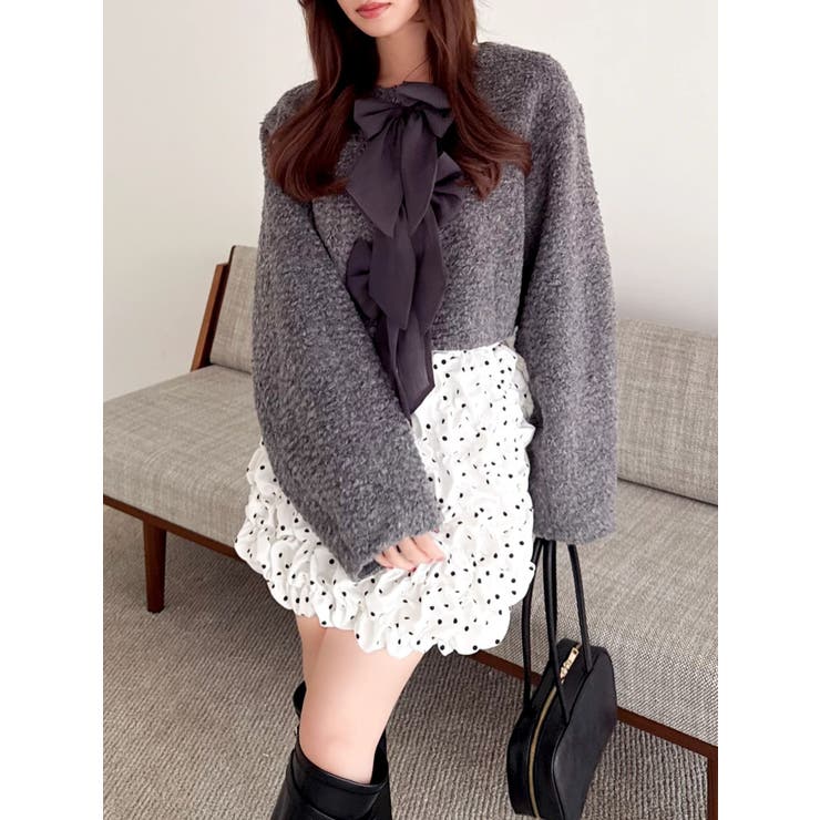 シュリンクミニスカート | dazzlin | 詳細画像18 