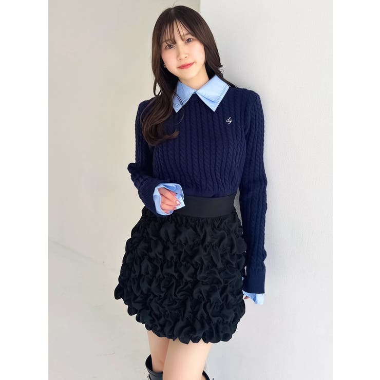 シュリンクミニスカート | dazzlin | 詳細画像41 