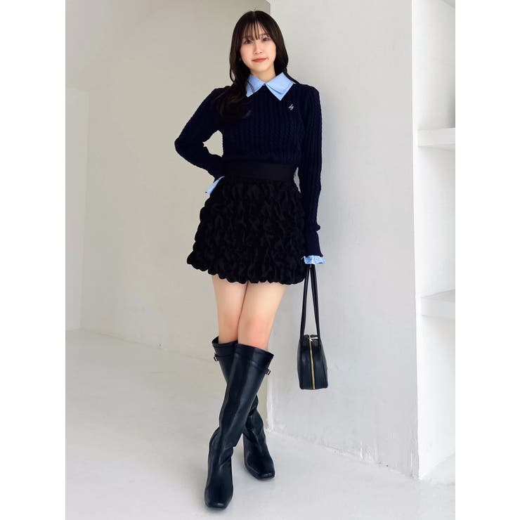 シュリンクミニスカート | dazzlin | 詳細画像42 