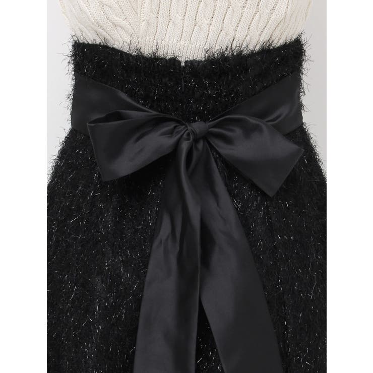 フサフサジャカードフレアスカート | dazzlin | 詳細画像31 