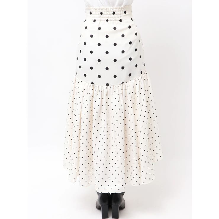 ドットジャカードイレヘムスカート | dazzlin | 詳細画像35 