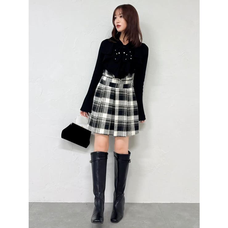 ビットマークフレアミニスカート | dazzlin | 詳細画像23 