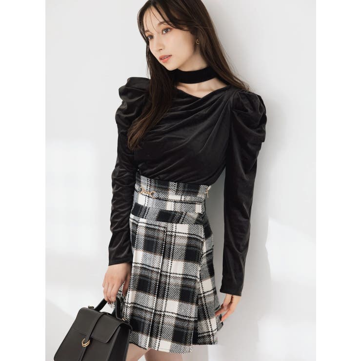 ビットマークフレアミニスカート | dazzlin | 詳細画像5 