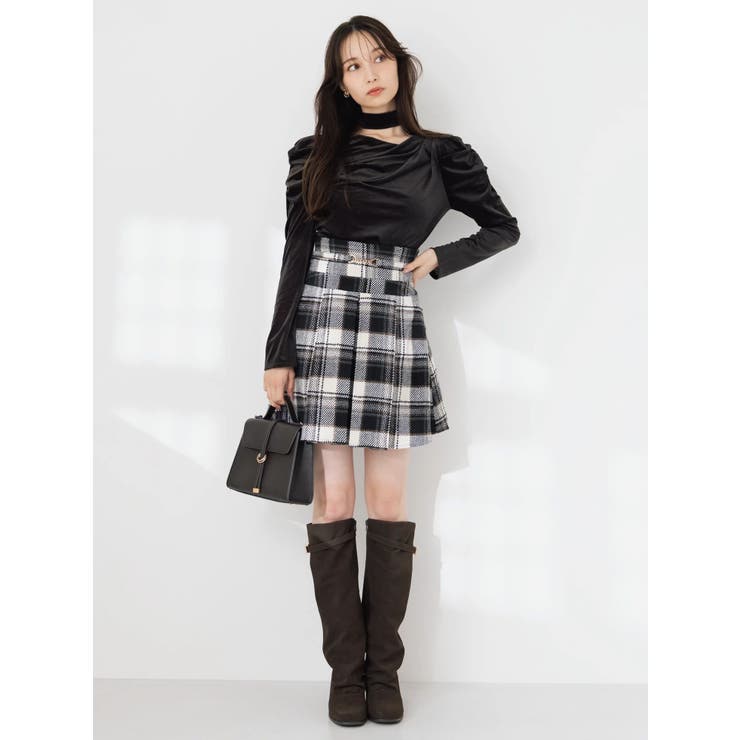 ビットマークフレアミニスカート | dazzlin | 詳細画像6 