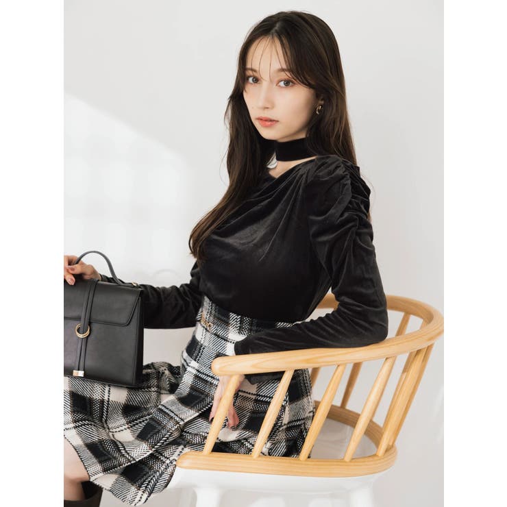 ビットマークフレアミニスカート | dazzlin | 詳細画像7 