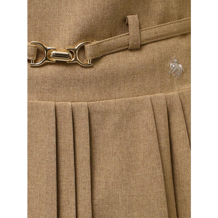 【POLO BCSコラボ】ベルトツキハイウエストプリーツミニスカート | dazzlin | 詳細画像39 
