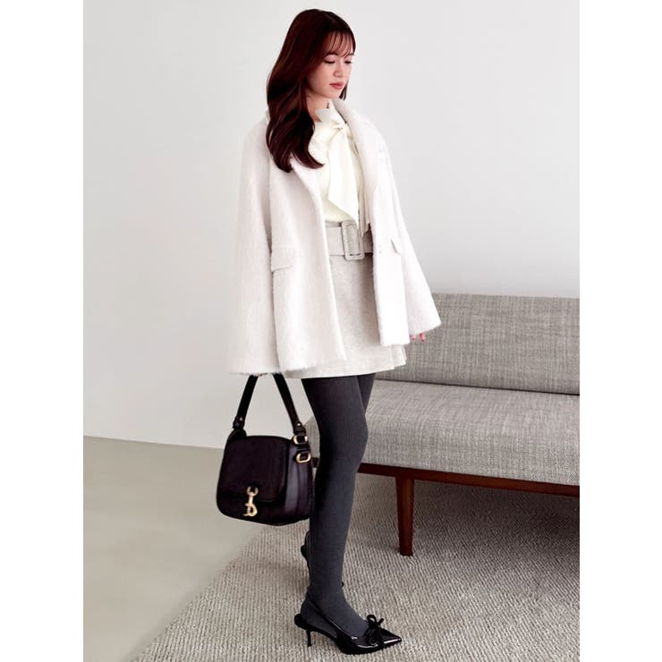 【久間田琳加コラボ】ビッグベルトコンパクトミニスカート | dazzlin | 詳細画像22 