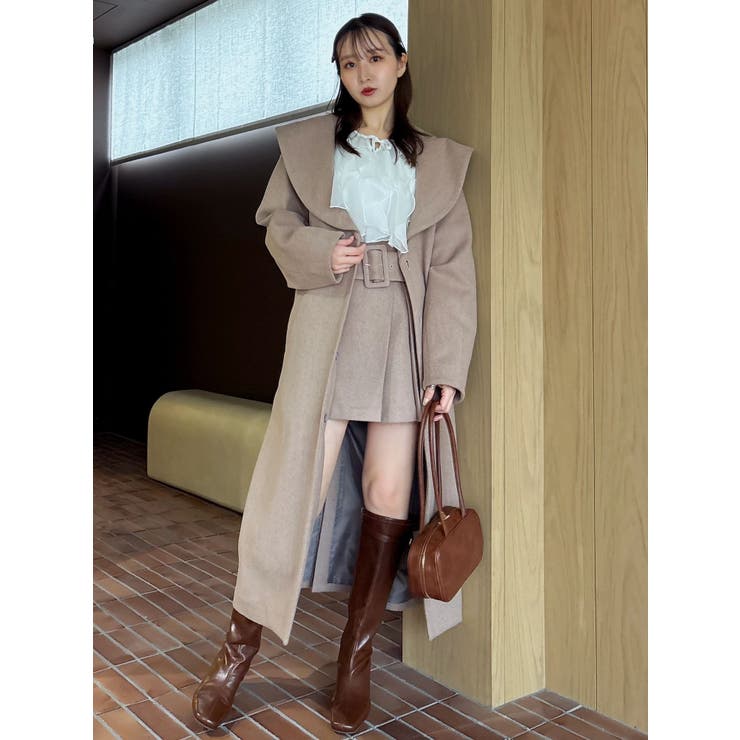 【久間田琳加コラボ】ビッグベルトコンパクトミニスカート | dazzlin | 詳細画像40 