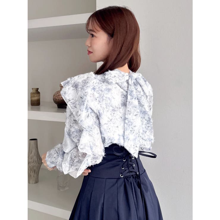 サイドプリーツトレンチコルセットスカート | dazzlin | 詳細画像27 