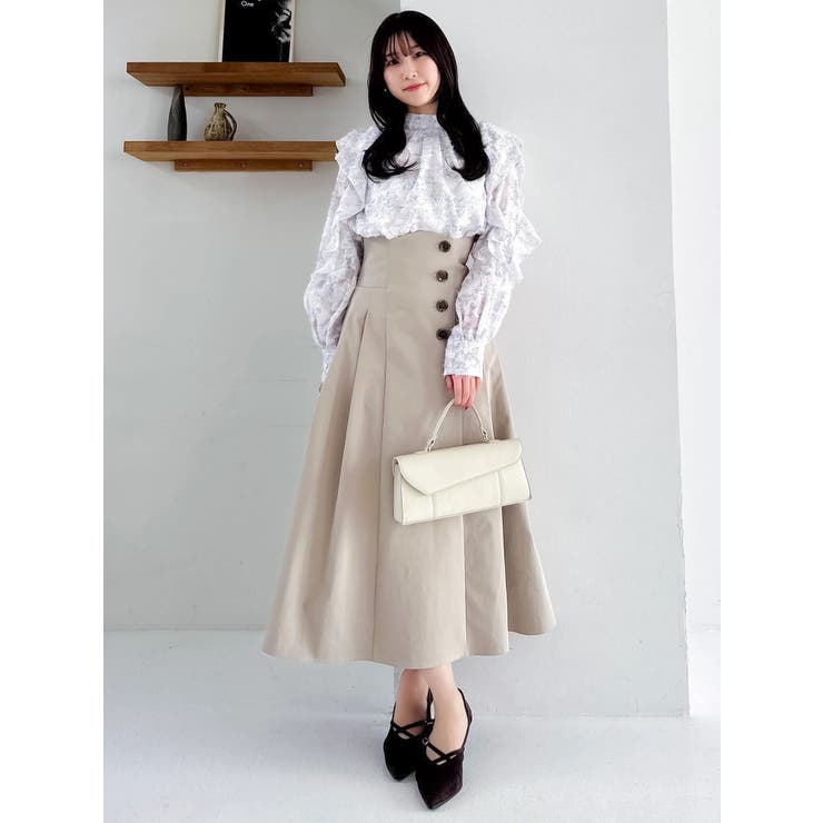 サイドプリーツトレンチコルセットスカート | dazzlin | 詳細画像29 