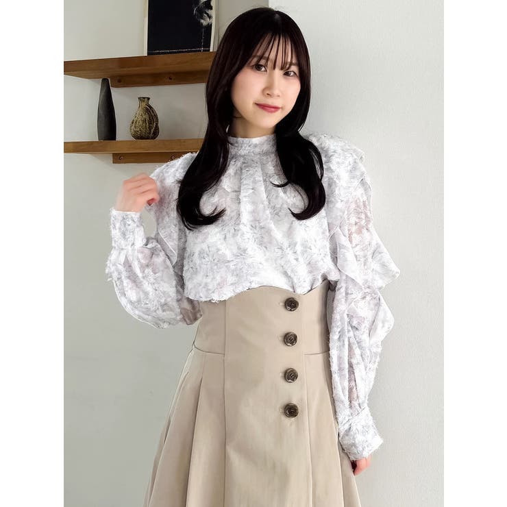 サイドプリーツトレンチコルセットスカート | dazzlin | 詳細画像32 