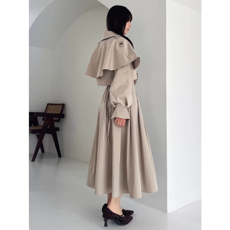 サイドプリーツトレンチコルセットスカート | dazzlin | 詳細画像35 