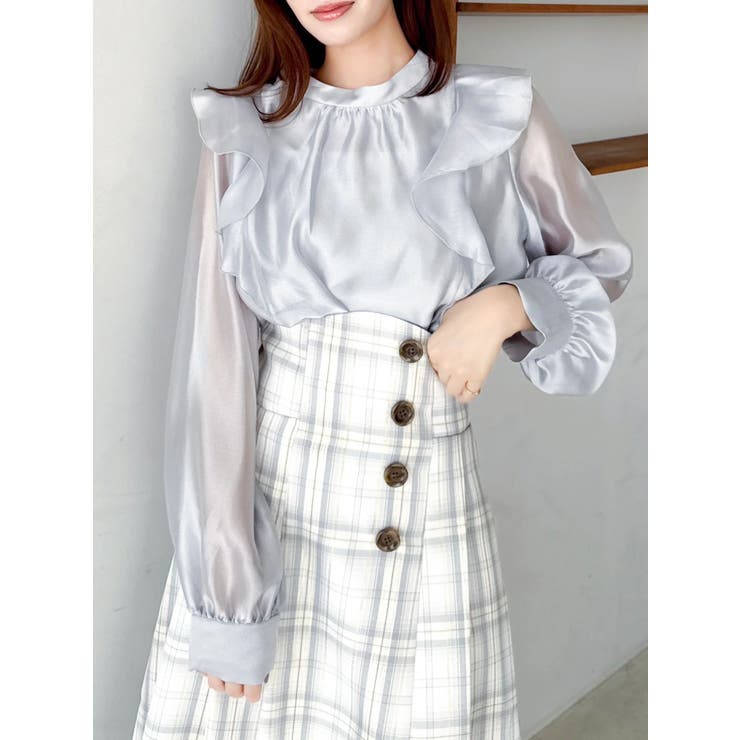 サイドプリーツトレンチコルセットスカート | dazzlin | 詳細画像40 