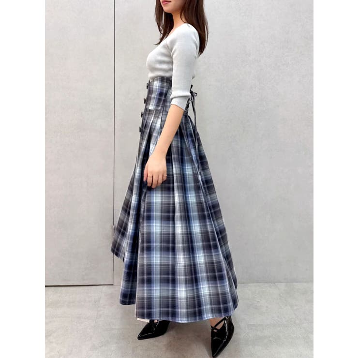 サイドプリーツトレンチコルセットスカート | dazzlin | 詳細画像43 