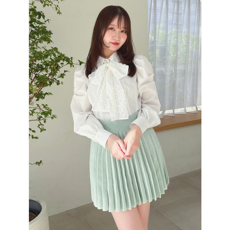 ニットプリーツミニスカート | dazzlin | 詳細画像15 