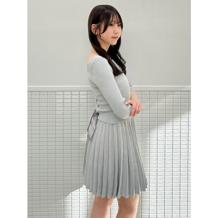 ニットプリーツミニスカート | dazzlin | 詳細画像26 