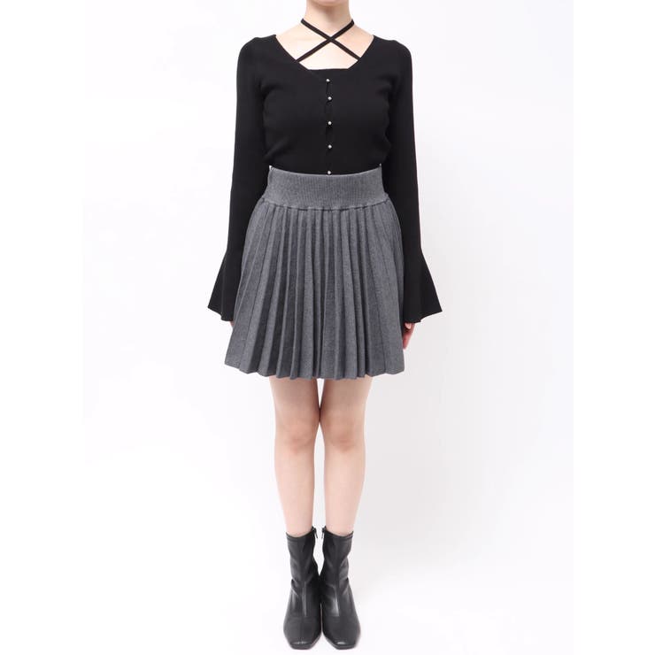 ニットプリーツミニスカート | dazzlin | 詳細画像38 