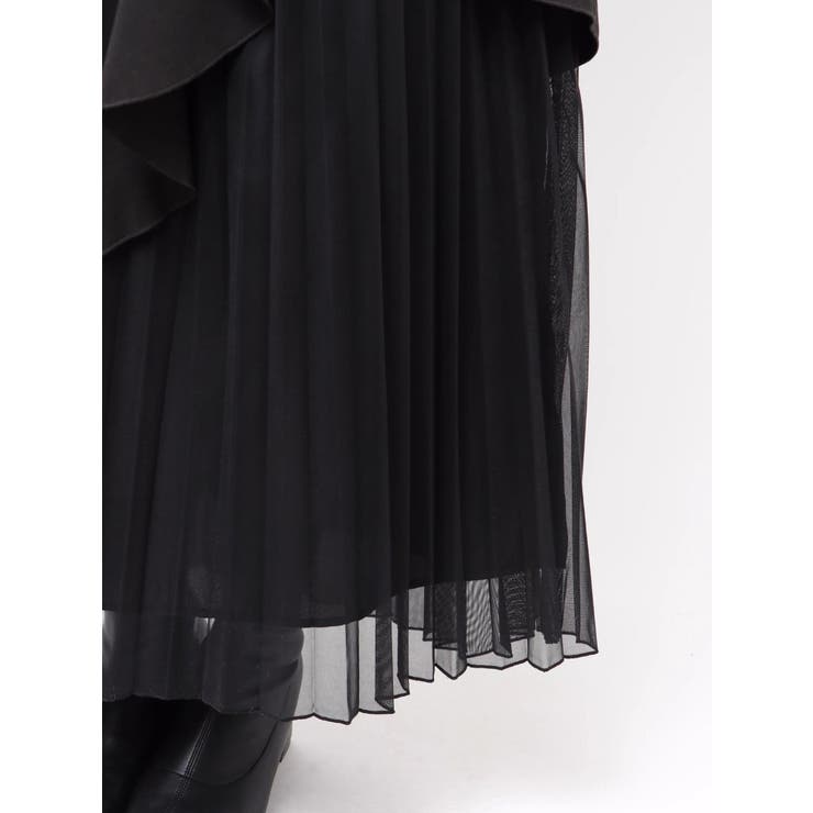 【追加生産分/新色追加】アシメプリーツマーメイドスカート | dazzlin | 詳細画像36 