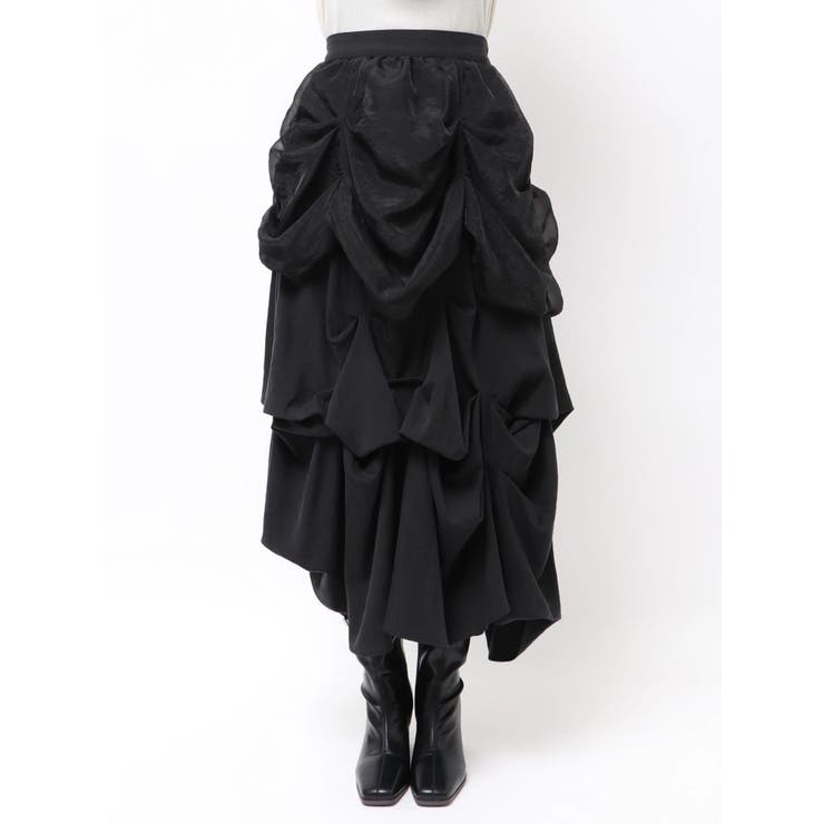 ランダムドレープタックスカート | dazzlin | 詳細画像20 