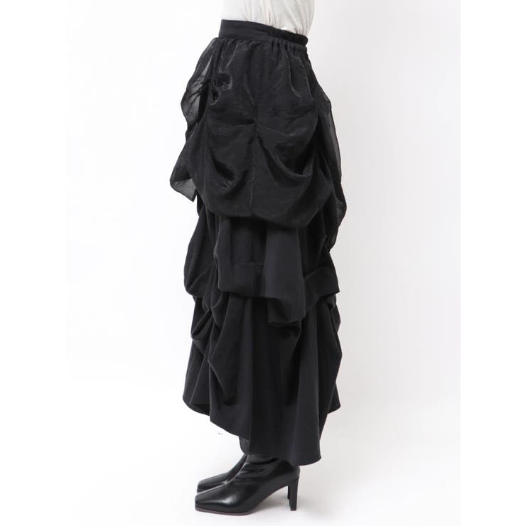 ランダムドレープタックスカート | dazzlin | 詳細画像21 