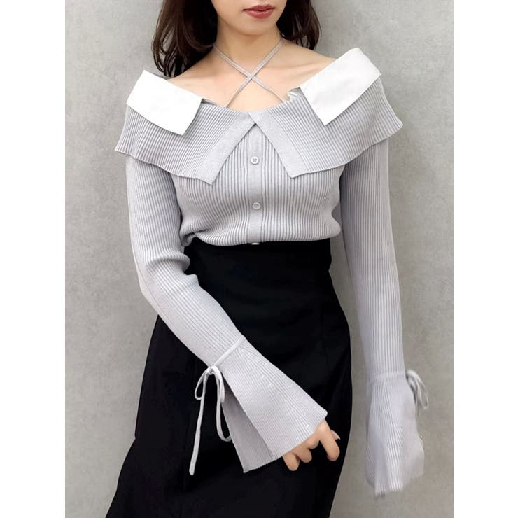 【再生産/新色追加】バックレースアップアシメマーメイドスカート | dazzlin | 詳細画像8 