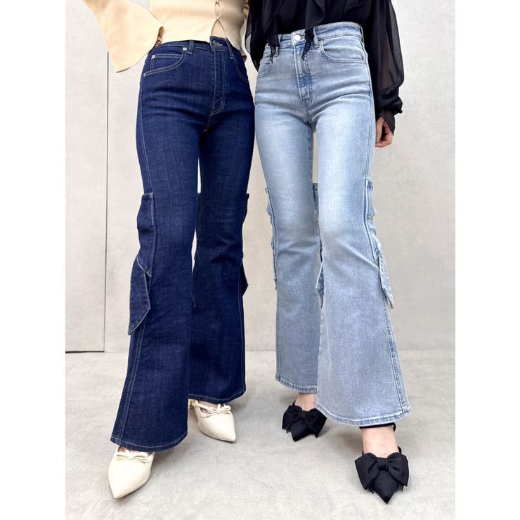 バックリボンフルイドパンツ | dazzlin | 詳細画像5 