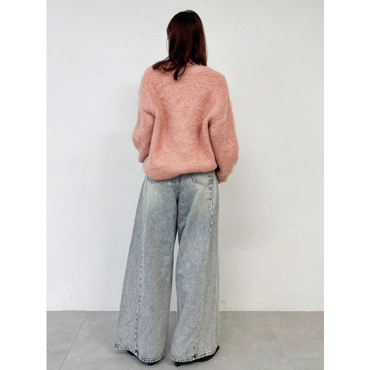 スイッチングワイドデニムパンツ | dazzlin | 詳細画像22 