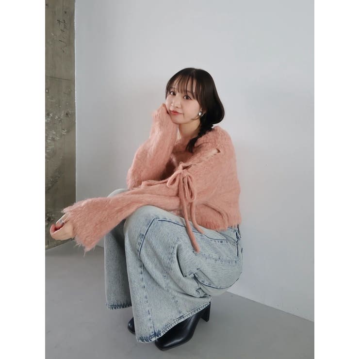 スイッチングワイドデニムパンツ | dazzlin | 詳細画像38 