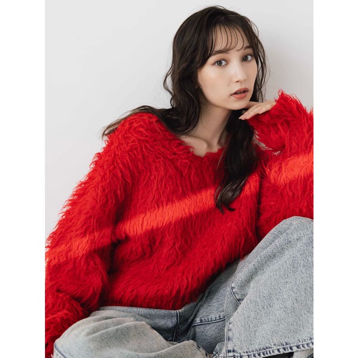 スイッチングワイドデニムパンツ | dazzlin | 詳細画像9 