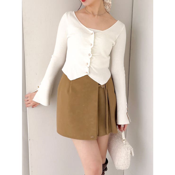 カーデカスケードトップス | dazzlin | 詳細画像1 