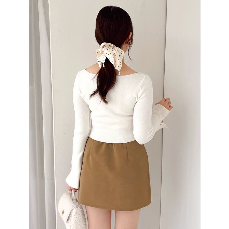 カーデカスケードトップス | dazzlin | 詳細画像15 