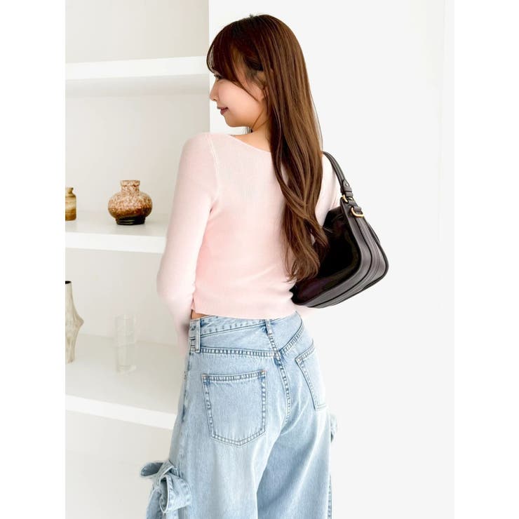 カーデカスケードトップス | dazzlin | 詳細画像30 