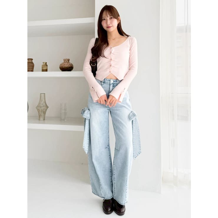 カーデカスケードトップス | dazzlin | 詳細画像31 