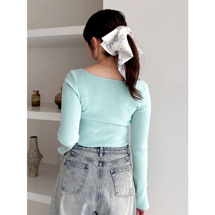 カーデカスケードトップス | dazzlin | 詳細画像38 