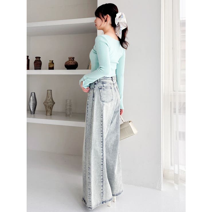 カーデカスケードトップス | dazzlin | 詳細画像40 