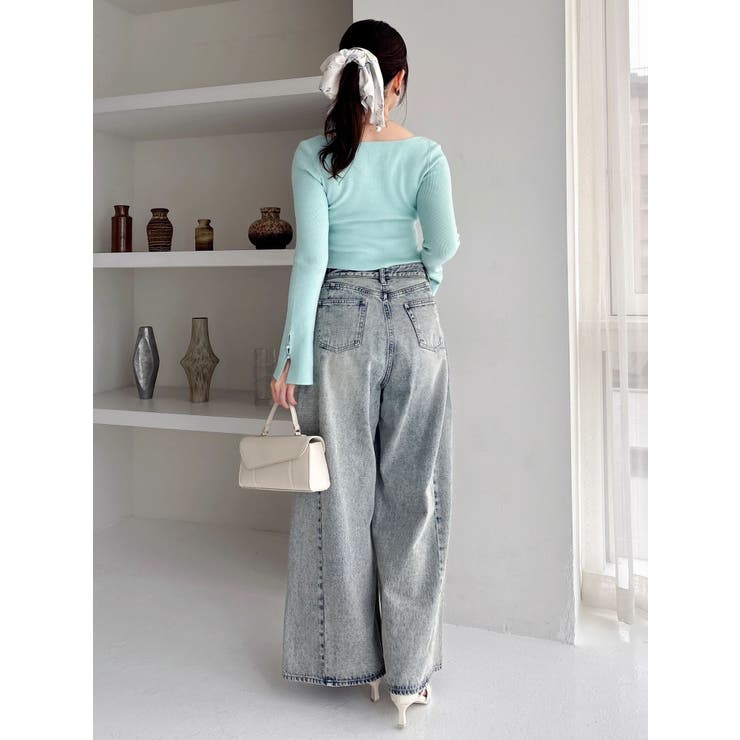 カーデカスケードトップス | dazzlin | 詳細画像41 