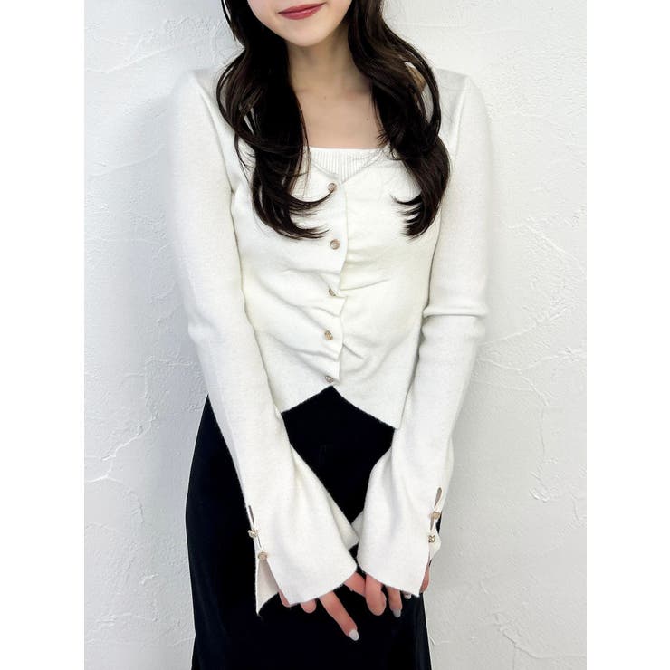 カーデカスケードトップス | dazzlin | 詳細画像43 