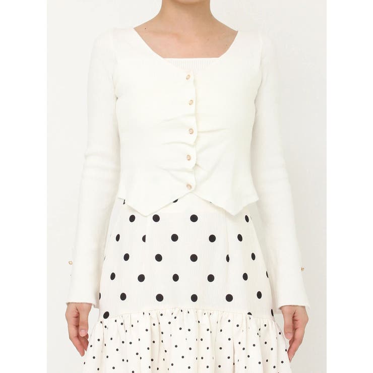 カーデカスケードトップス | dazzlin | 詳細画像47 