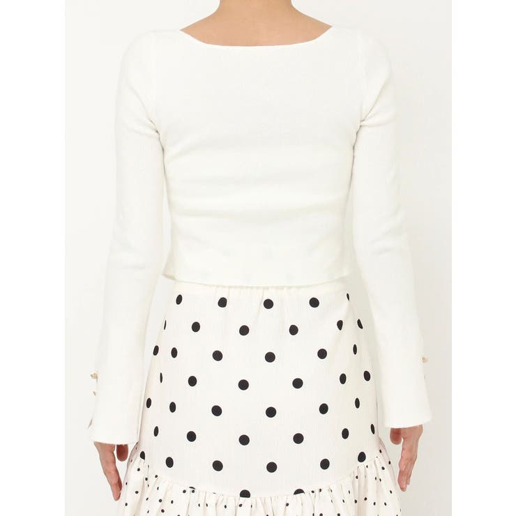 カーデカスケードトップス | dazzlin | 詳細画像49 