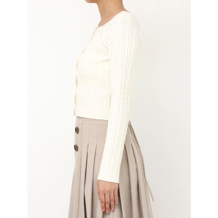 ミニケーブルスクエアニットトップス | dazzlin | 詳細画像46 