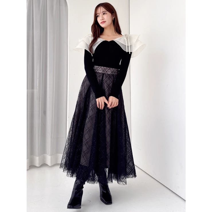 アームリボンリブプルオーバー | dazzlin | 詳細画像10 