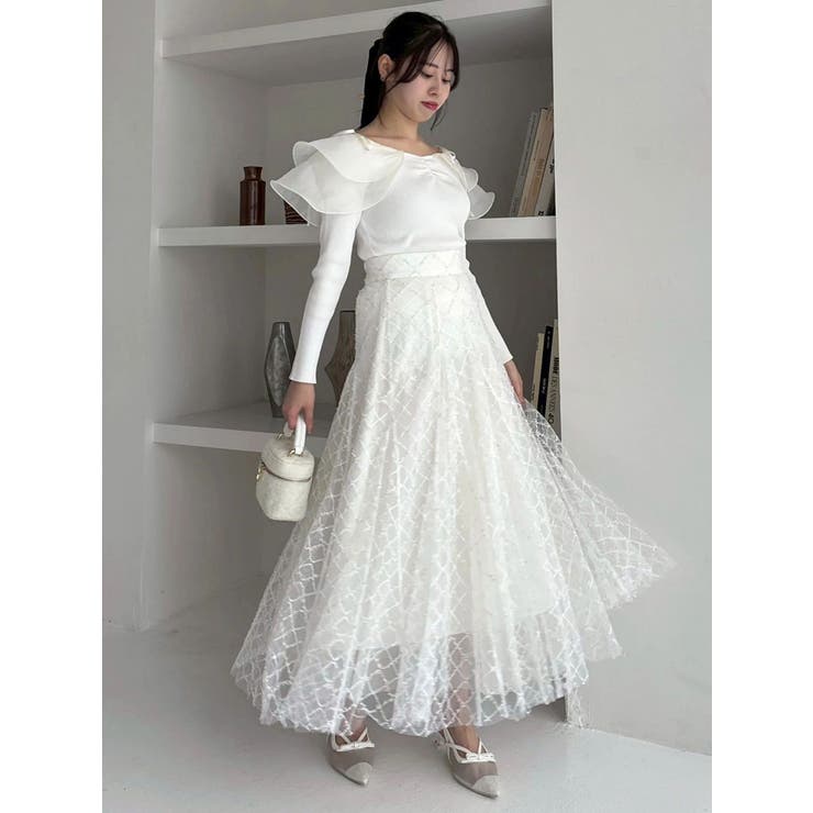 アームリボンリブプルオーバー | dazzlin | 詳細画像15 