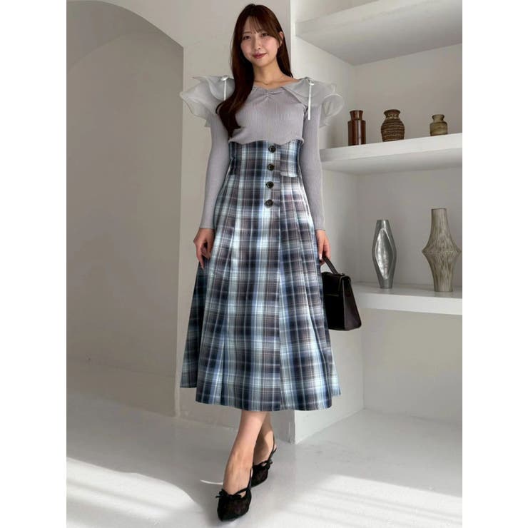 アームリボンリブプルオーバー | dazzlin | 詳細画像22 