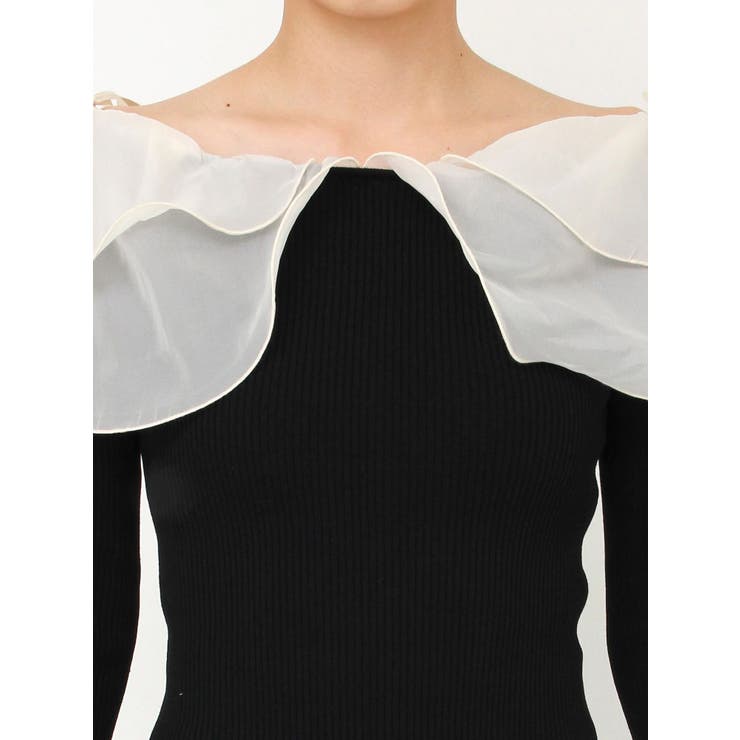 アームリボンリブプルオーバー | dazzlin | 詳細画像29 