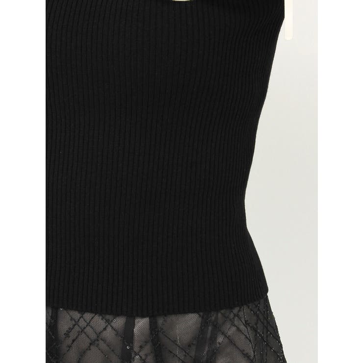 アームリボンリブプルオーバー | dazzlin | 詳細画像31 