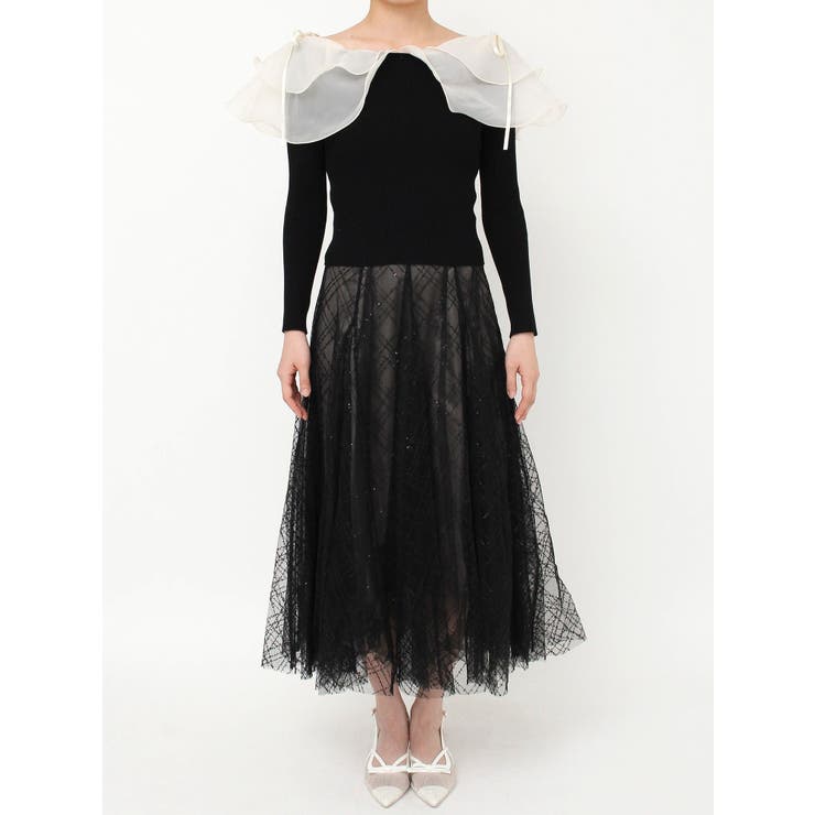 アームリボンリブプルオーバー | dazzlin | 詳細画像33 