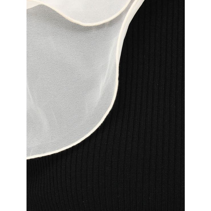 アームリボンリブプルオーバー | dazzlin | 詳細画像35 