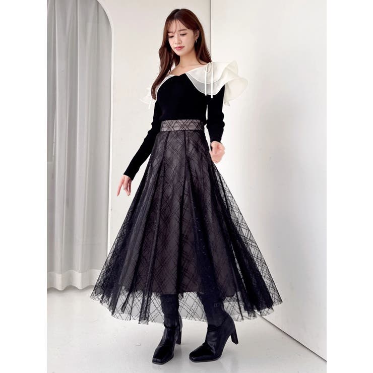 アームリボンリブプルオーバー | dazzlin | 詳細画像6 